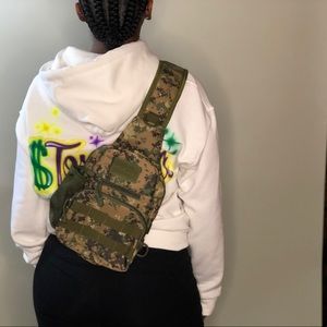 Camo Crossbody Bag